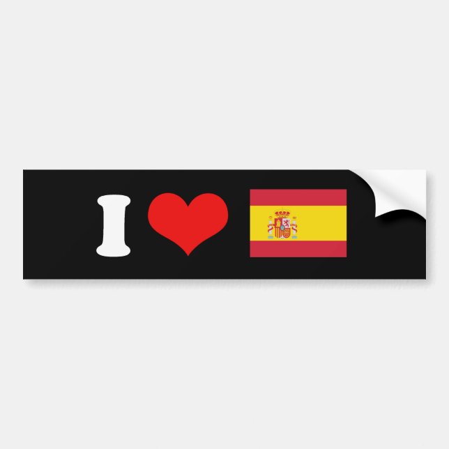 Spain Bumper Sticker (Front)