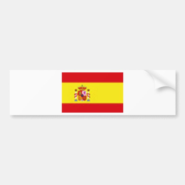 Spain Bumper Sticker (Front)