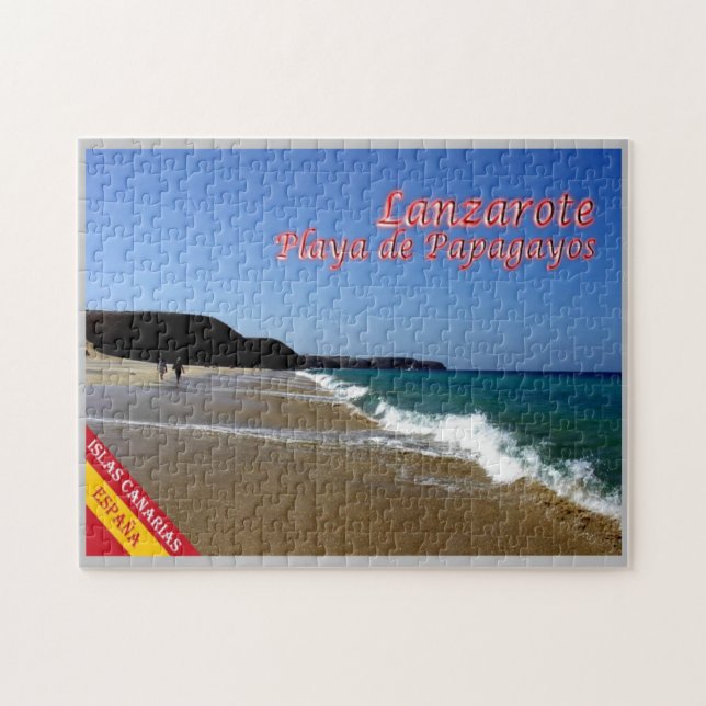 Spain - Canary Islands - Lanzarote - Jigsaw Puzzle (Horizontal)