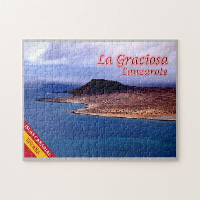 Spain - Canary Islands - Lanzarote - Jigsaw Puzzle (Horizontal)