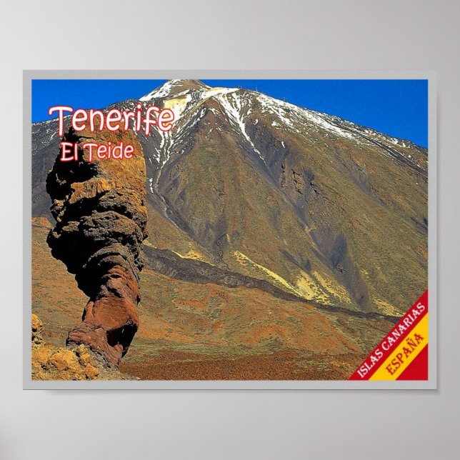 Spain - Canary Islands - Tenerife - Poster (Front)