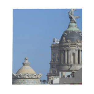 Spain, Catalonia, Barcelona. Barcelona roof top 2 Notepad