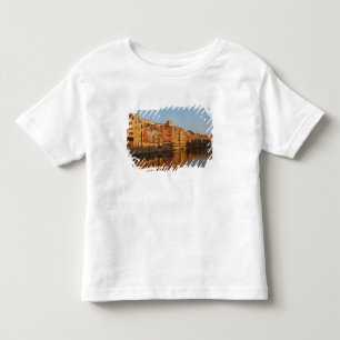 Spain. Catalonia. Gerona. Houses on the Onyar Toddler T-Shirt