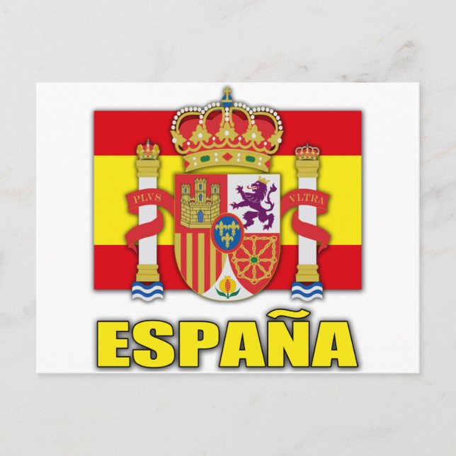 Spain Coat of Arms Postcard (Front)