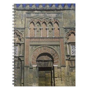 Spain, Cordoba, Moorish mezquita (mosque). Spiral Notebook