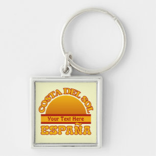 SPAIN Costa Del Sol custom key chain