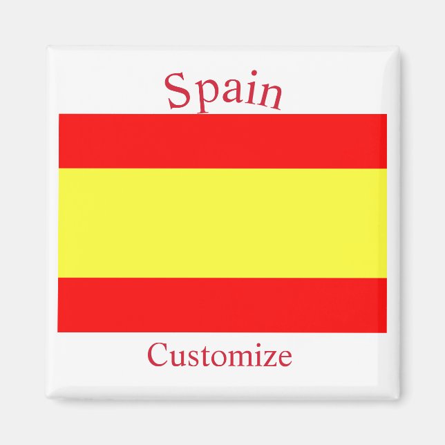 Spain Country Flag Thunder_Cove Magnet (Front)