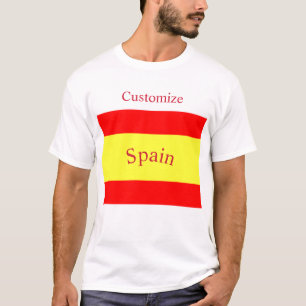 Spain Country Flag Thunder_Cove T-Shirt