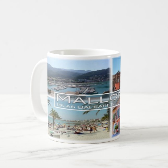 Spain - Espana - Balearic Islands -  Majorca - Coffee Mug (Front Left)