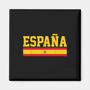 Spain Espana Flag Footbyll Sports Fan Souvenir Gif Magnet