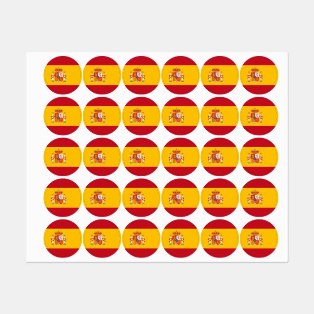 Spain flag (Sheet)