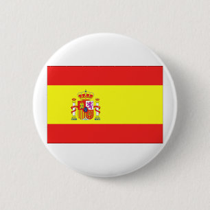 Spain Flag 6 Cm Round Badge