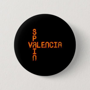 Spain Flag 6 Cm Round Badge