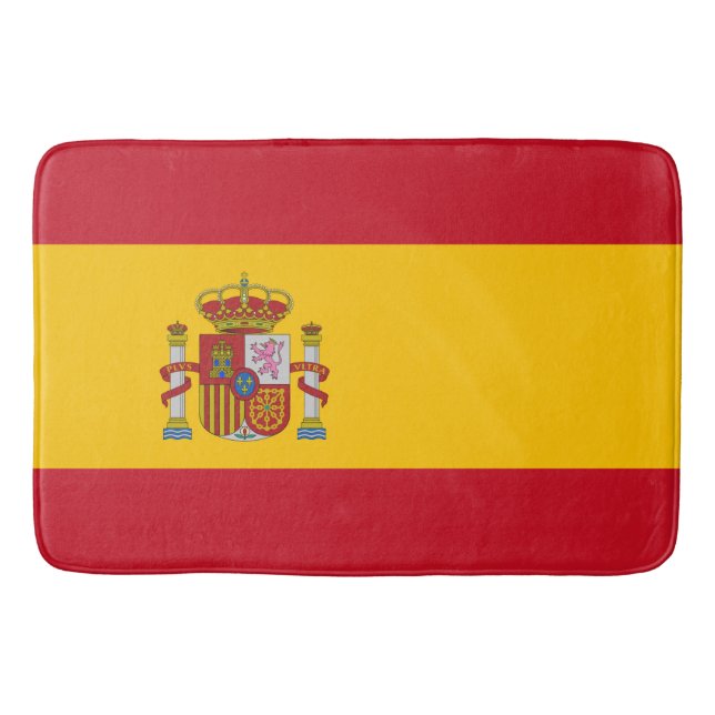 Spain flag - Bandera de Espana Bath Mat (Front)