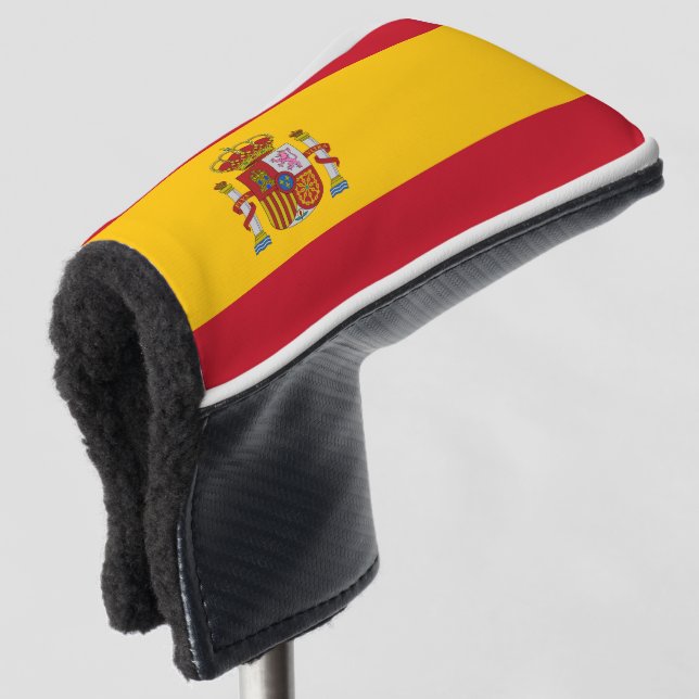 Spain flag - Bandera de Espana Golf Head Cover (3/4 Front)
