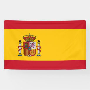 Spain flag banner