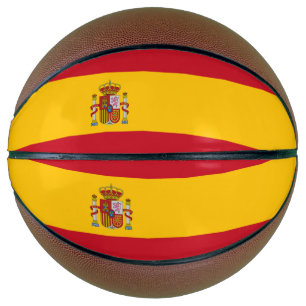 Spain Flag Basketball