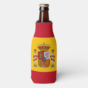 Spain Flag Bottle Cooler