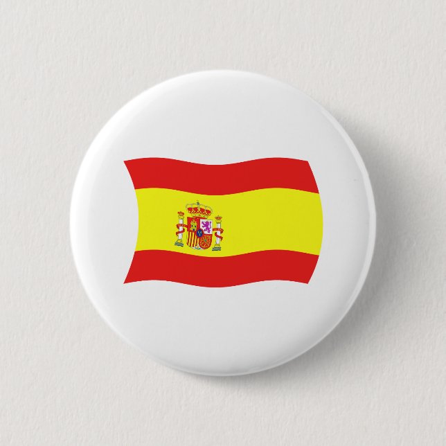 Spain Flag Button (Front)