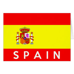 spain flag country text name