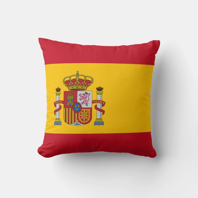 Spain Flag Cushion (Front)