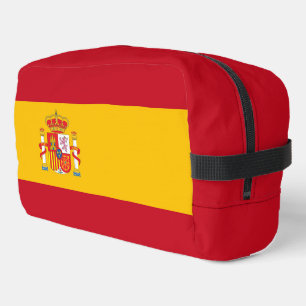 Spain flag dopp kit