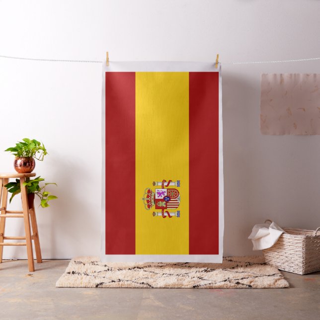 Spain flag fabric (In Situ)