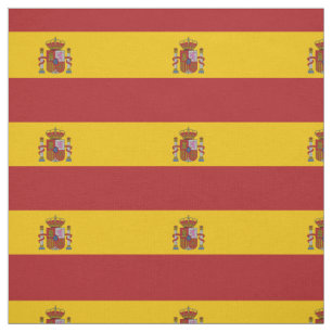 Spain Flag Fabric