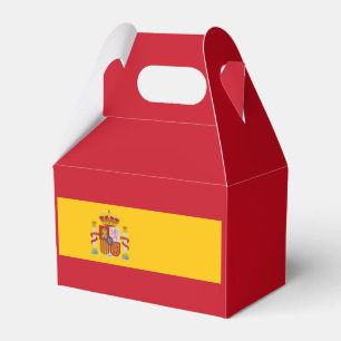 Spain flag Favour Box