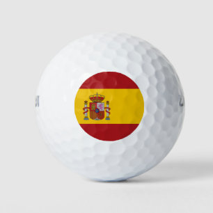 Spain Flag Golf Balls