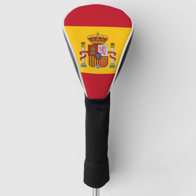 Spain Flag Golf Head Cover (Front)