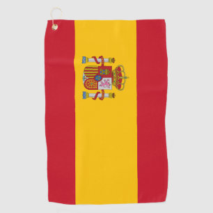 Spain Flag Golf Towel
