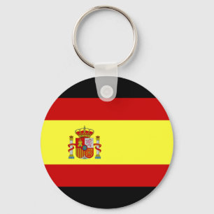 Spain Flag Key Ring