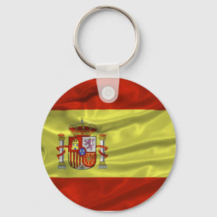 Spain Flag Keychain