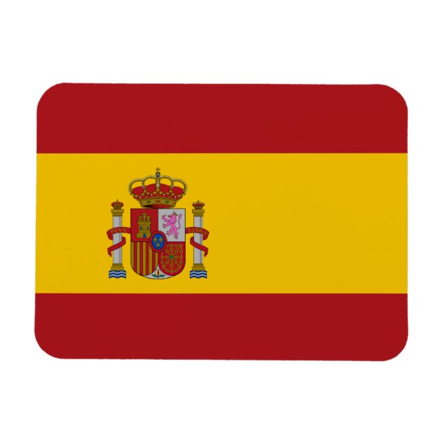 Spain Flag Magnet (Horizontal)