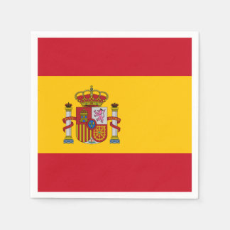 Spain Flag Napkin