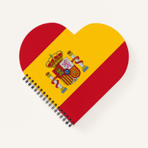 Spain Flag Notebook