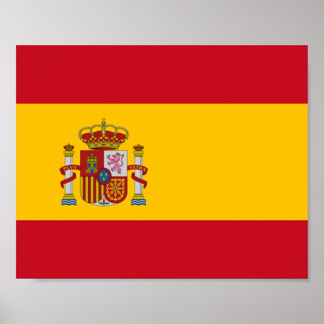 Spain Flag Poster (Front)