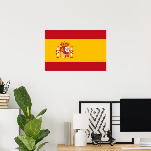 Spain flag poster (Home Office)