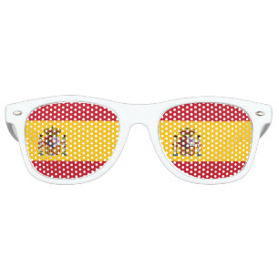 Spain Flag Retro Sunglasses