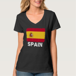 Spain Flag Support Spanish People Women Men T-Shirt