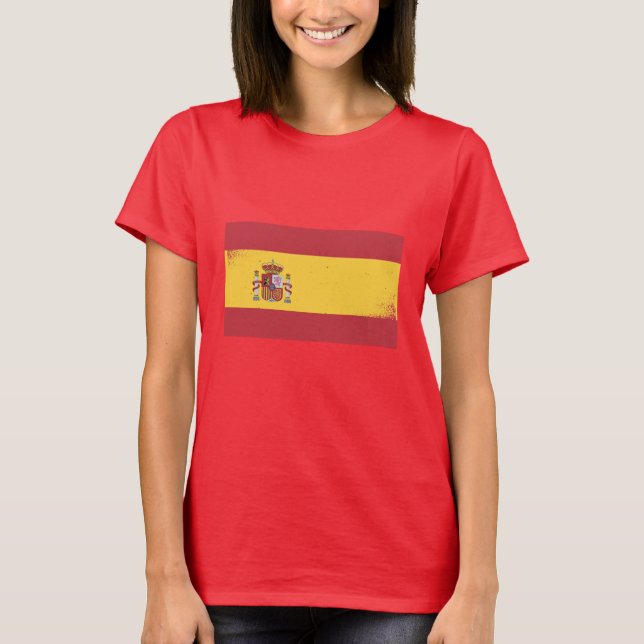 Spain Flag T-Shirt (Front)