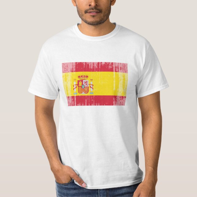 Spain Flag T-Shirt (Front)