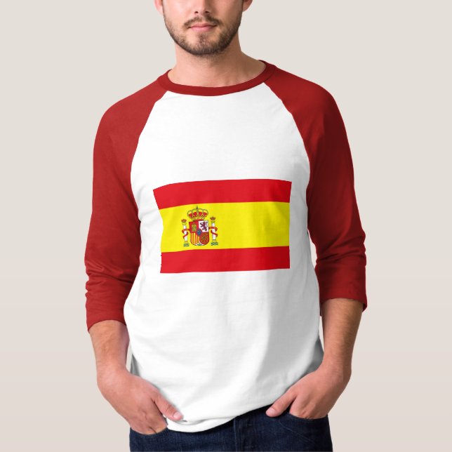 Spain Flag T-shirt (Front)