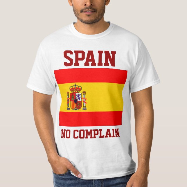 Spain flag t-shirts (Front)