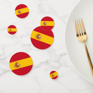 Spain flag Table Confetti