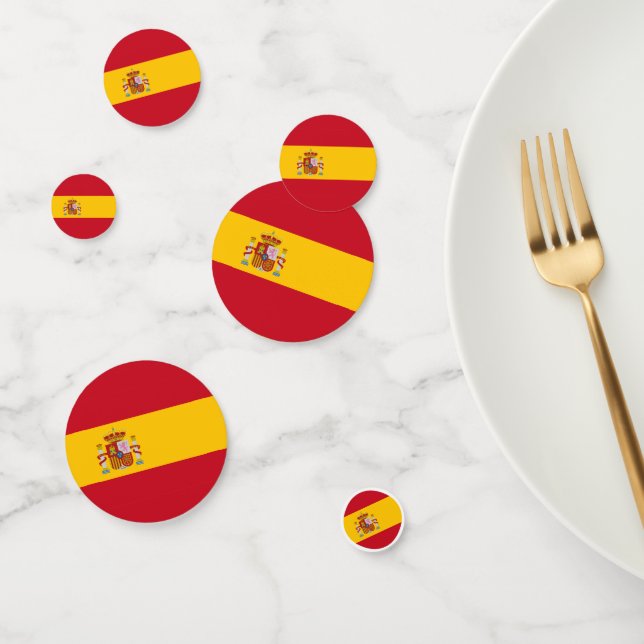 Spain flag Table Confetti (Group)