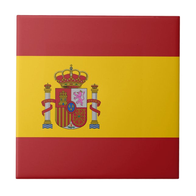 Spain Flag Tile (Front)