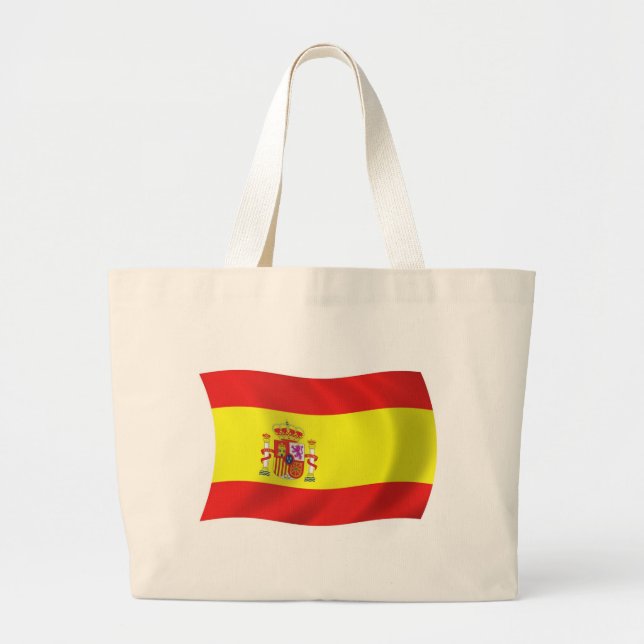 Spain Flag Tote Bag (Front)