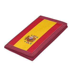 Spain Flag Trifold Wallet